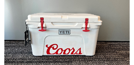 Eagle Stop - This Coors Light Yeti Cooler is part of our