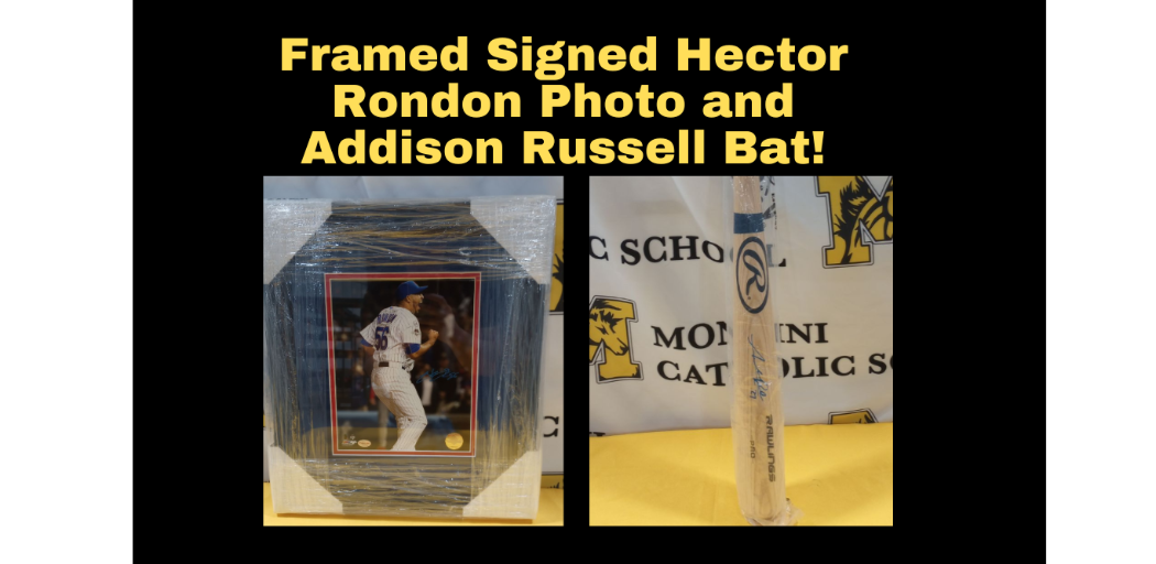 Addison Russell Chicago Cubs Signed Autograph Baseball Bat LoJo