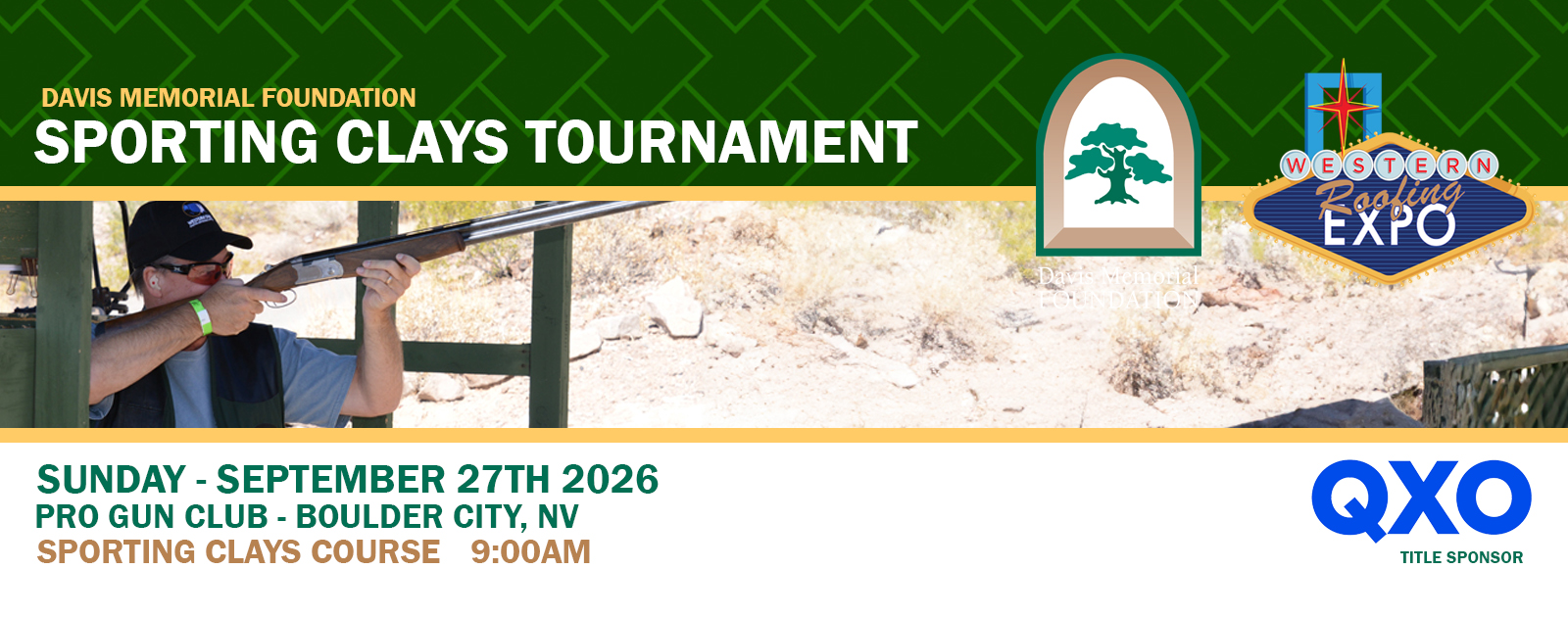 DAVIS MEMORIAL FOUNDATION- SPORTING CLAYS TOURNAMENT 2026 – event image